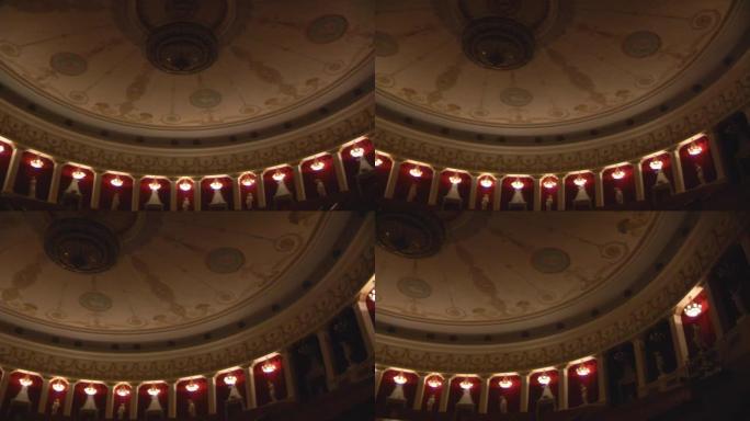 歌剧院穹顶圆顶欧式宫殿