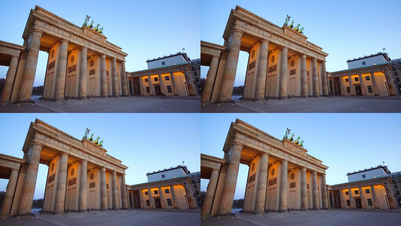 勃兰登堡托尔 (勃兰登堡门)，德国柏林著名地标HD