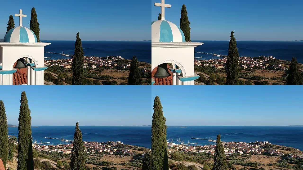 希腊萨摩斯岛Pithagorio Panagia Spiliani教堂