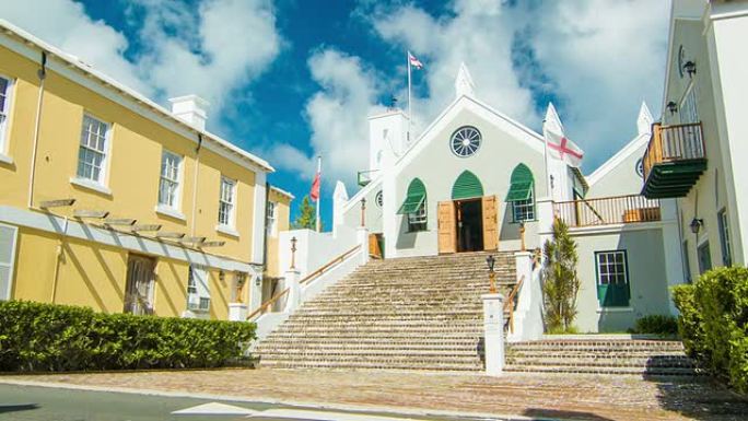 百慕大圣彼得圣公会教堂入口