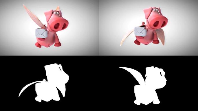 飞猪-电脑动画