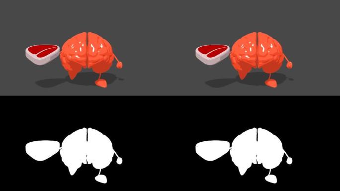 电脑动画-有趣的大脑
