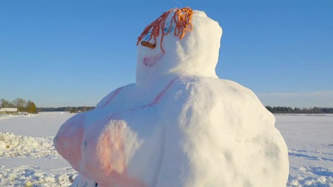 大胖胸部雪人