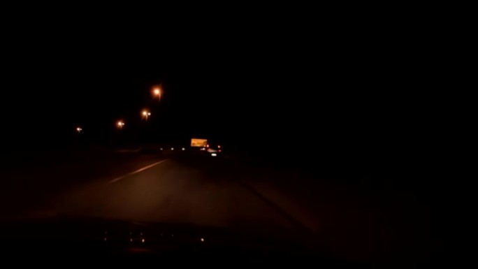 夜间驾驶