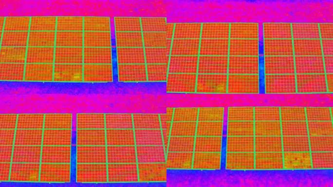 solarmodule故障的热成像扫描-热成像评估