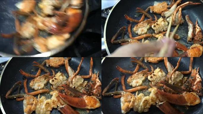龙虾炒黄油