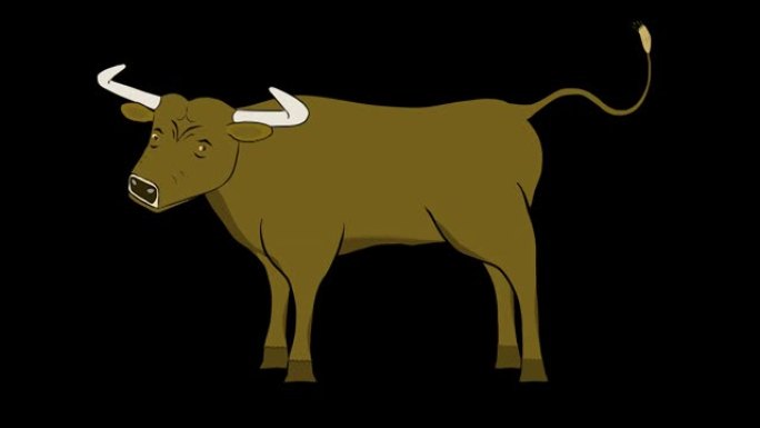 公牛-动画-透明
