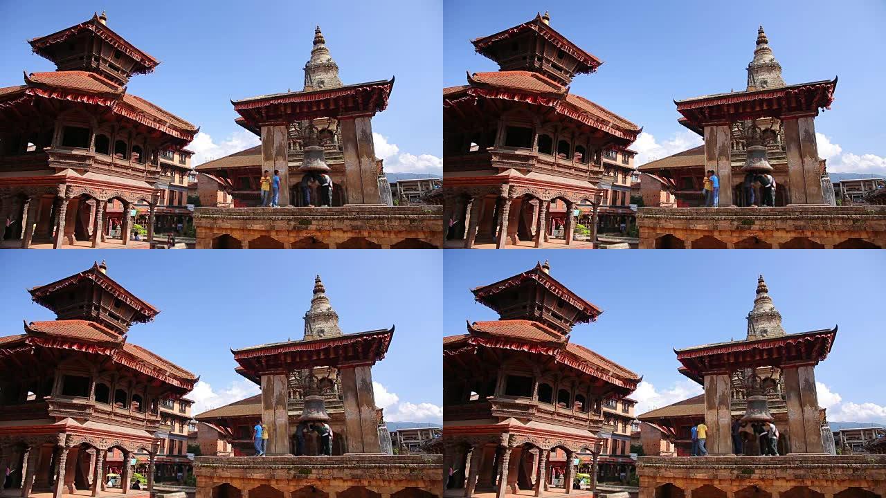 尼泊尔加德满都巴克塔普尔杜巴广场