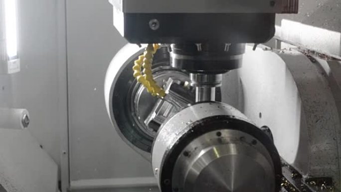 铣削数控加工中心生产涡轮叶片