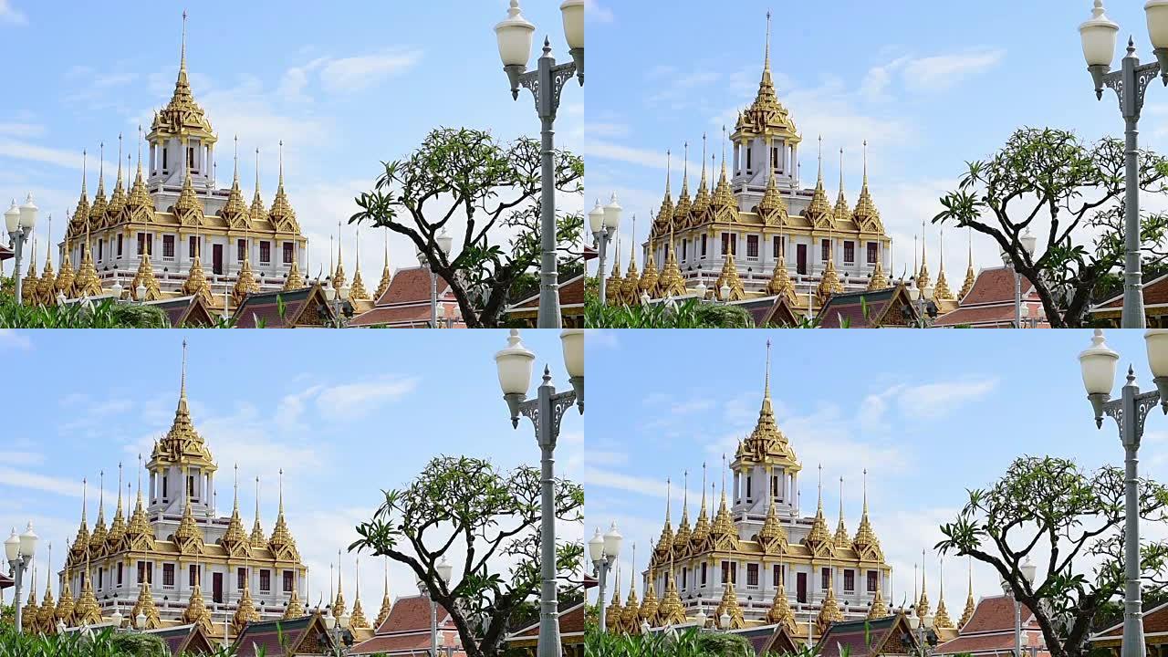Ratchanatdaram殿。曼谷,泰国。