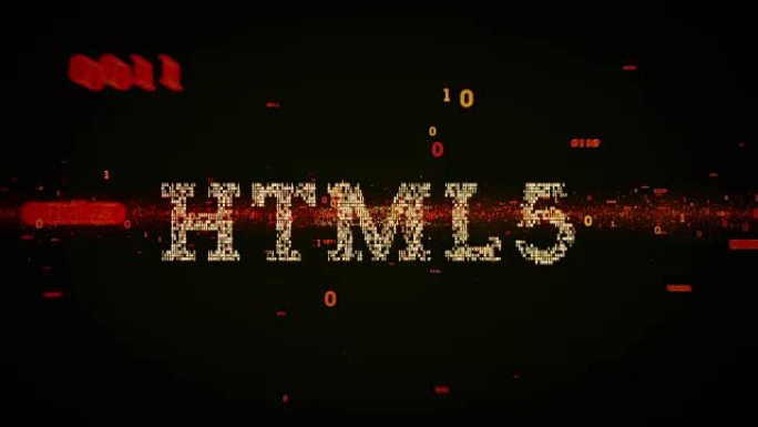 二进制关键词HTML5黑色