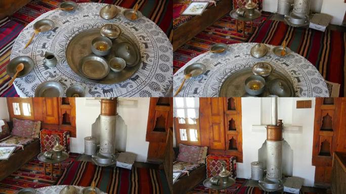 土耳其萨夫兰博卢传统土耳其乡村生活的模拟
