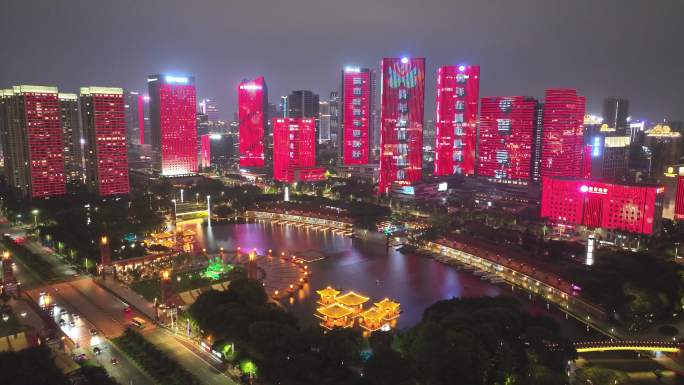 佛山千灯湖夜景