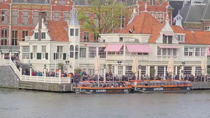 阿姆斯特丹市港口景观