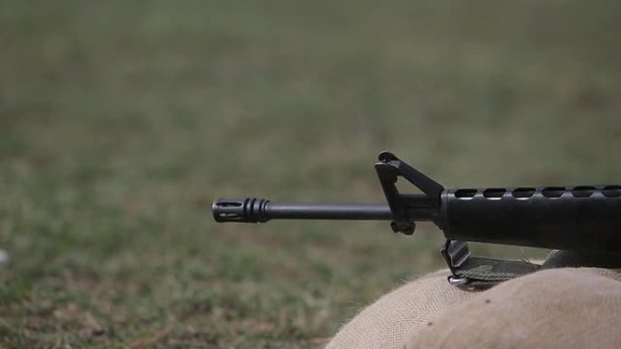 M16步枪射击