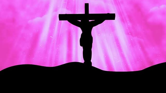 十字架上的基督-崇拜可循环的背景