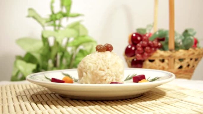 米饭的传统食物。