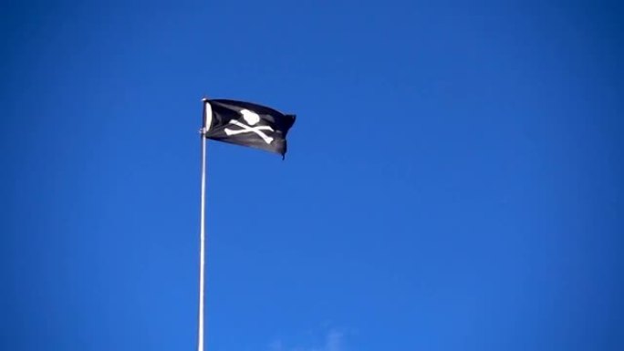乔利·罗杰 (Jolly Roger)-海盗头骨和交叉骨的旗帜