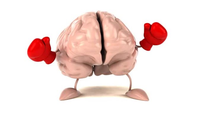 大脑拳击-3D动画
