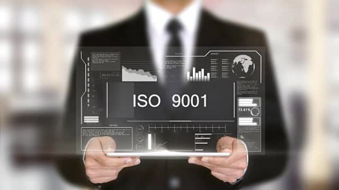 ISO 14001，全息未来界面，增强虚拟现实