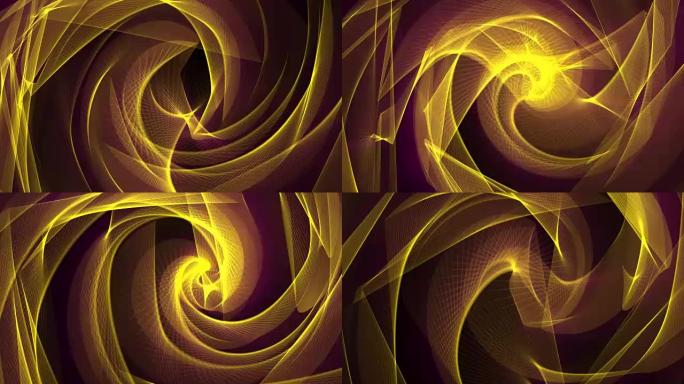 数字poligon网络烟雾螺旋云抽象背景-新动画动态技术动态彩色视频素材