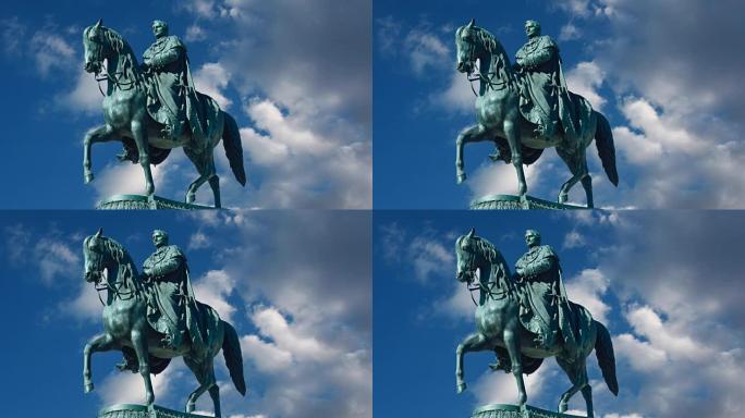 德累斯顿-约翰国王的马术雕像