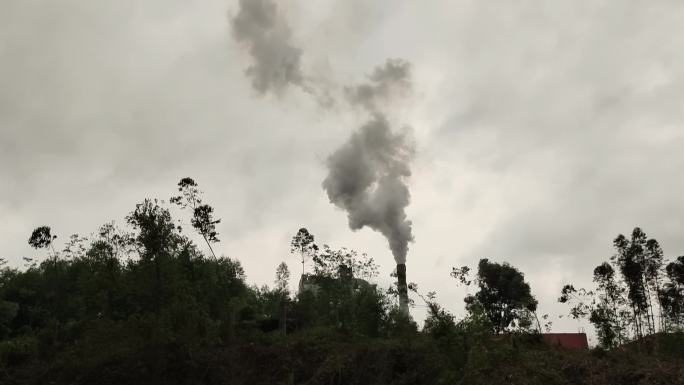 酸雨 烟雾 化石燃料 肮脏 塔 蒸气痕迹
