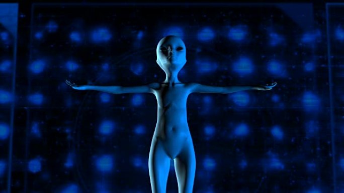 外星人的数字3D动画
