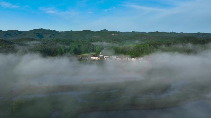 自然风光 山村人家