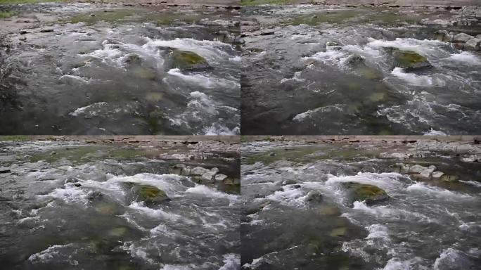山河石头透明水