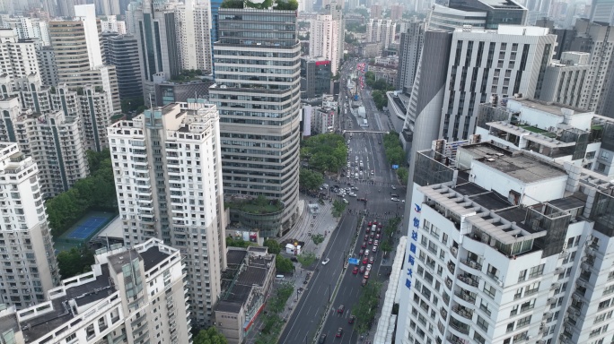 5K原素材-上海长寿路商圈，万航渡路社区