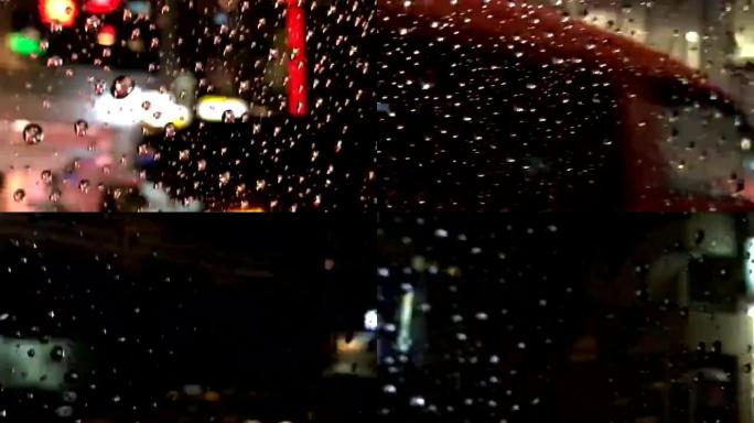 日本东京雨夜打车