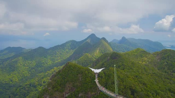 兰卡威岛景观运动延时