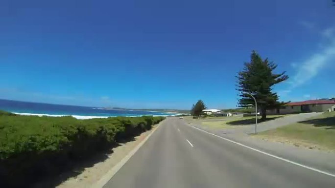 从西澳大利亚州埃斯佩兰斯的Drive出发，大洋驱动时间流逝