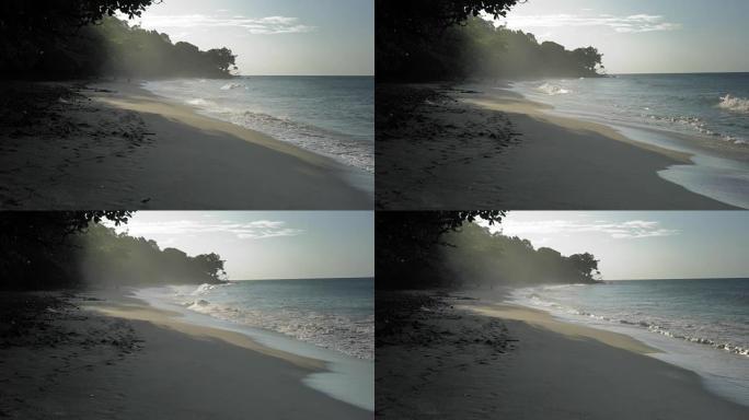 特立尼达、特立尼达和多巴哥异国海滩的风景