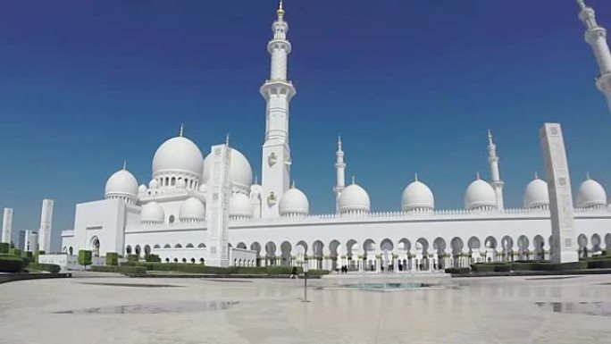 阿联酋阿布扎比的谢赫·扎耶德大清真寺