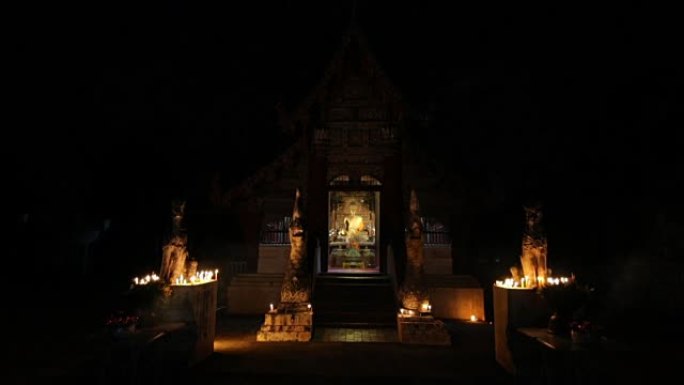 泰国清迈的老庙Wat Hang Dong。