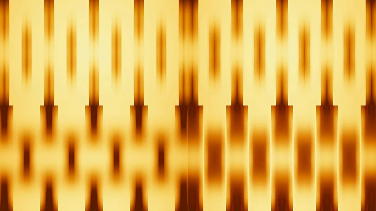 抽象柔和的金色线条条纹背景新质量通用运动动态动画多彩欢乐音乐视频素材