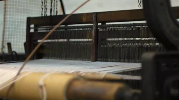 古董工业织布工