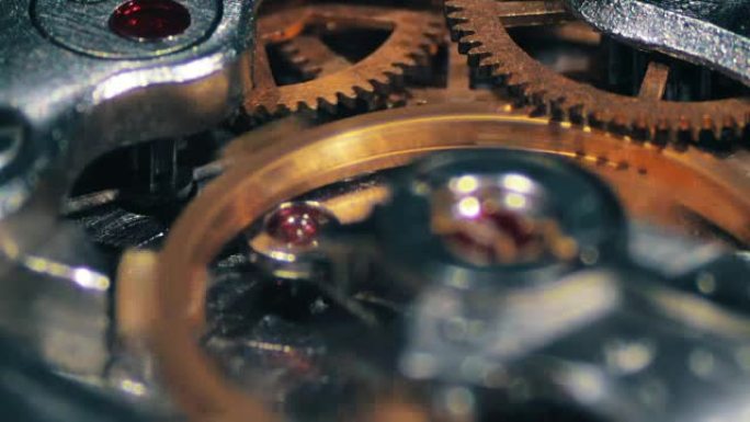 时钟机制起作用时钟机制起作用齿轮