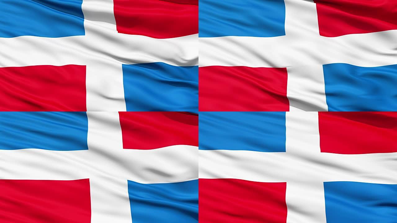 多米尼加共和国文官旗