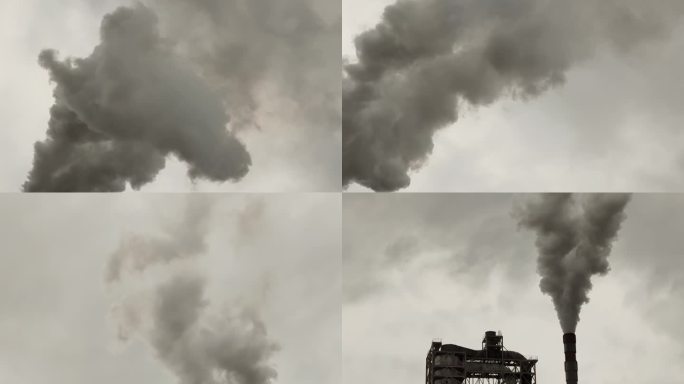 酸雨烟雾化石燃料肮脏塔蒸气痕迹煤蒸汽风