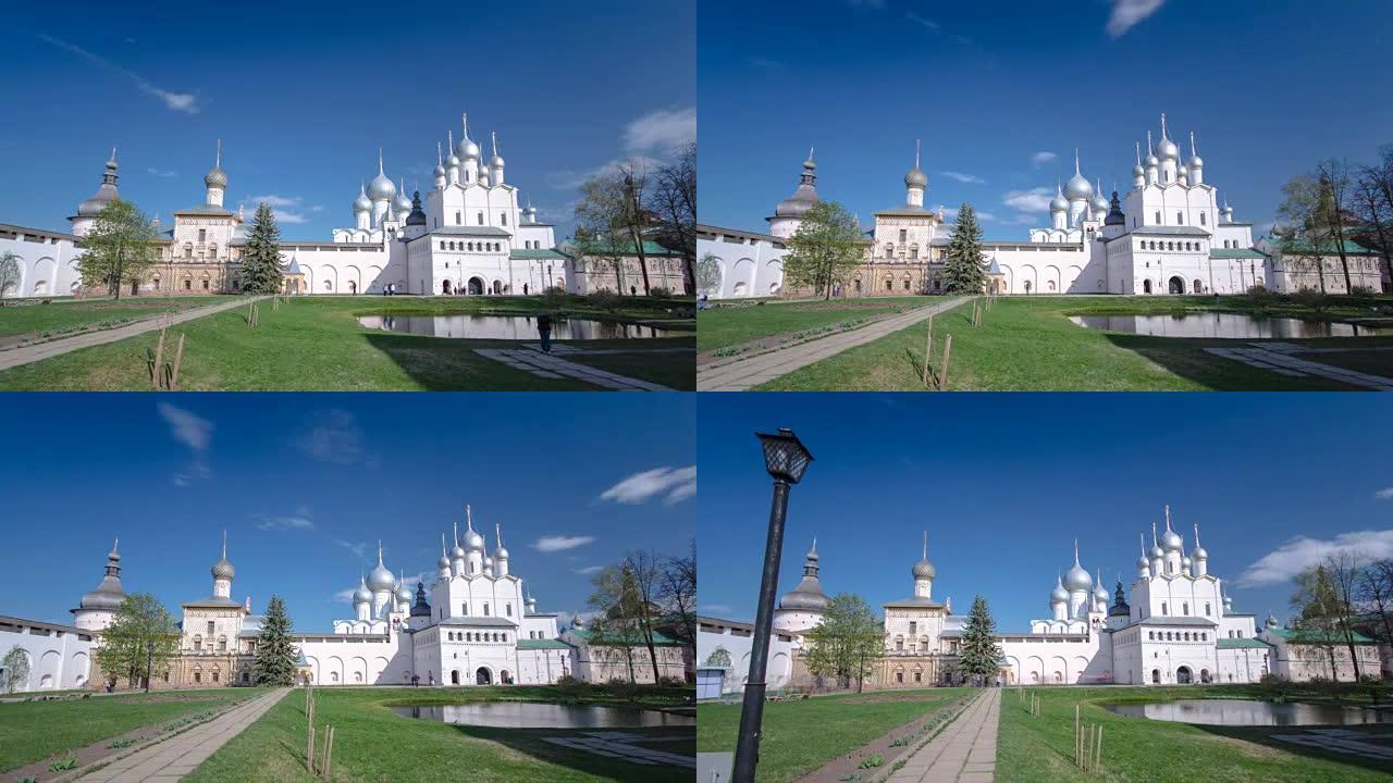 罗斯托夫克里姆林宫的耶稣降生教堂，俄罗斯罗斯托夫大帝