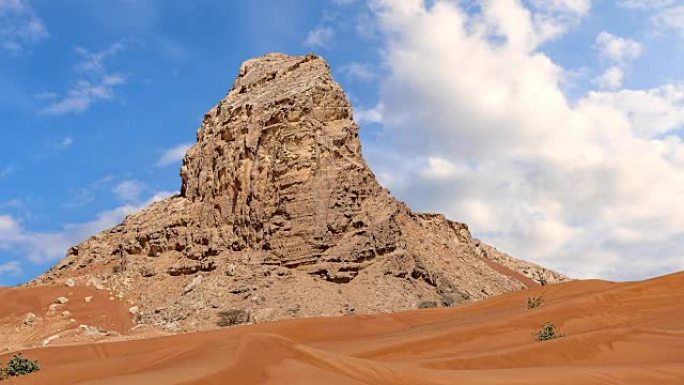 迪拜附近的红沙阿拉伯沙漠