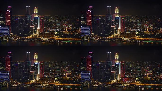 新加坡50年国庆滨海湾灯展