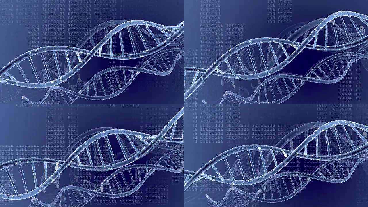 DNA双螺旋，医学背景
