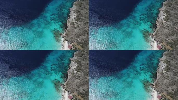 博内尔岛加勒比海海岸泻湖视频