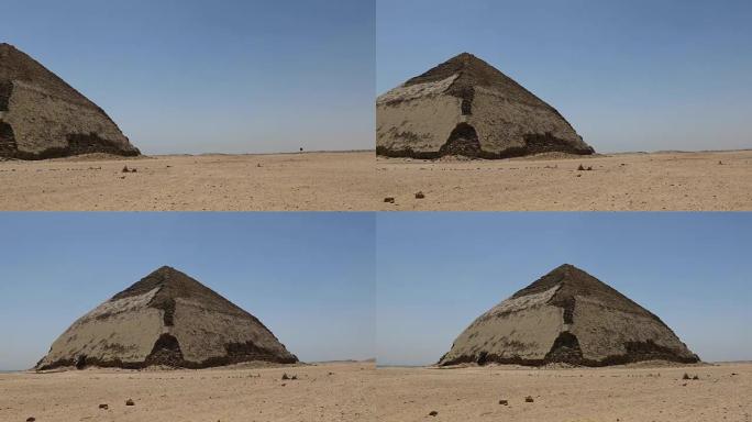 埃及开罗达舒尔的本特金字塔