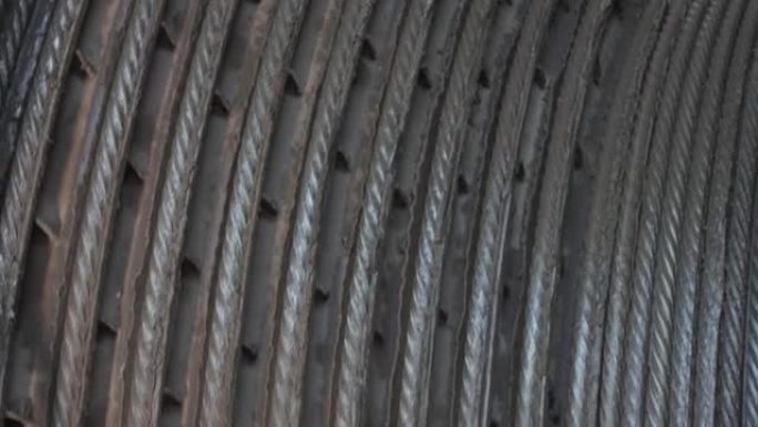 钢丝绳电缆收集绞车