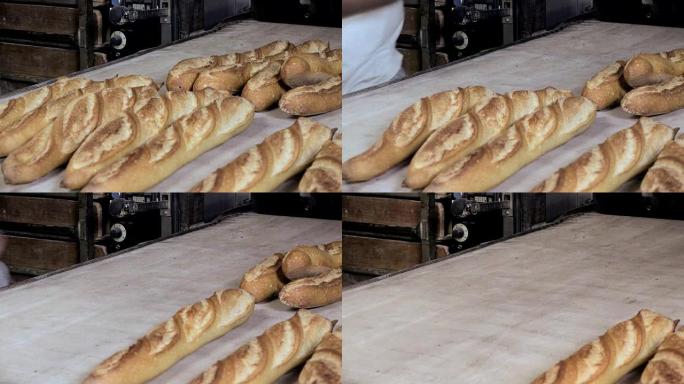 法国熟面包的产量